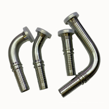 NPT hydraulic hose nipple and slews steel reusable hydraulic hose fittings